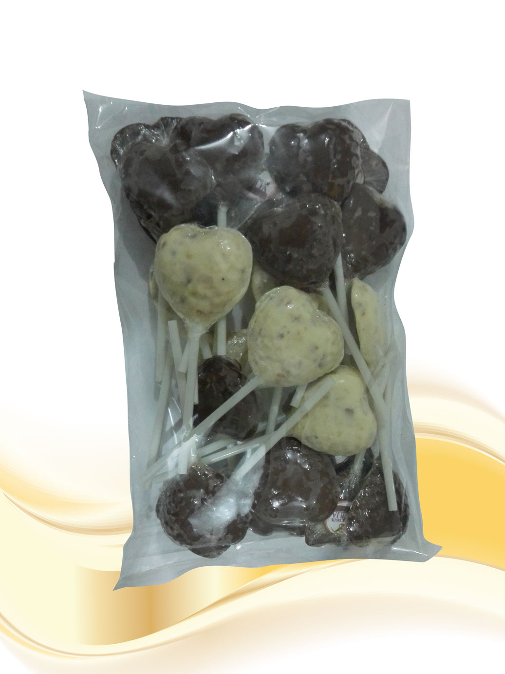 Bombones-paquete x 30 Con trocitos de Macadamia Las Delicias de Cecilia Productos con Macadamia