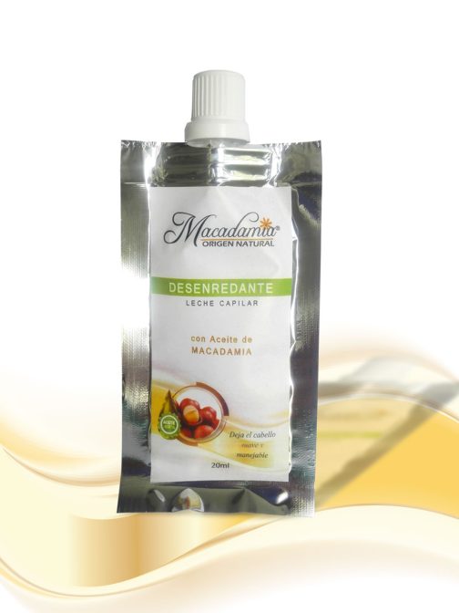 Desenredante Leche Capilar -x-20ml Macadamia Origen Natural