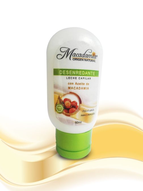 Desenredante Leche Capilar- x-60ml Macadamia Origen Natural